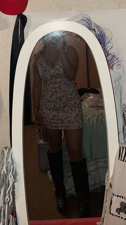 Floral mini dress