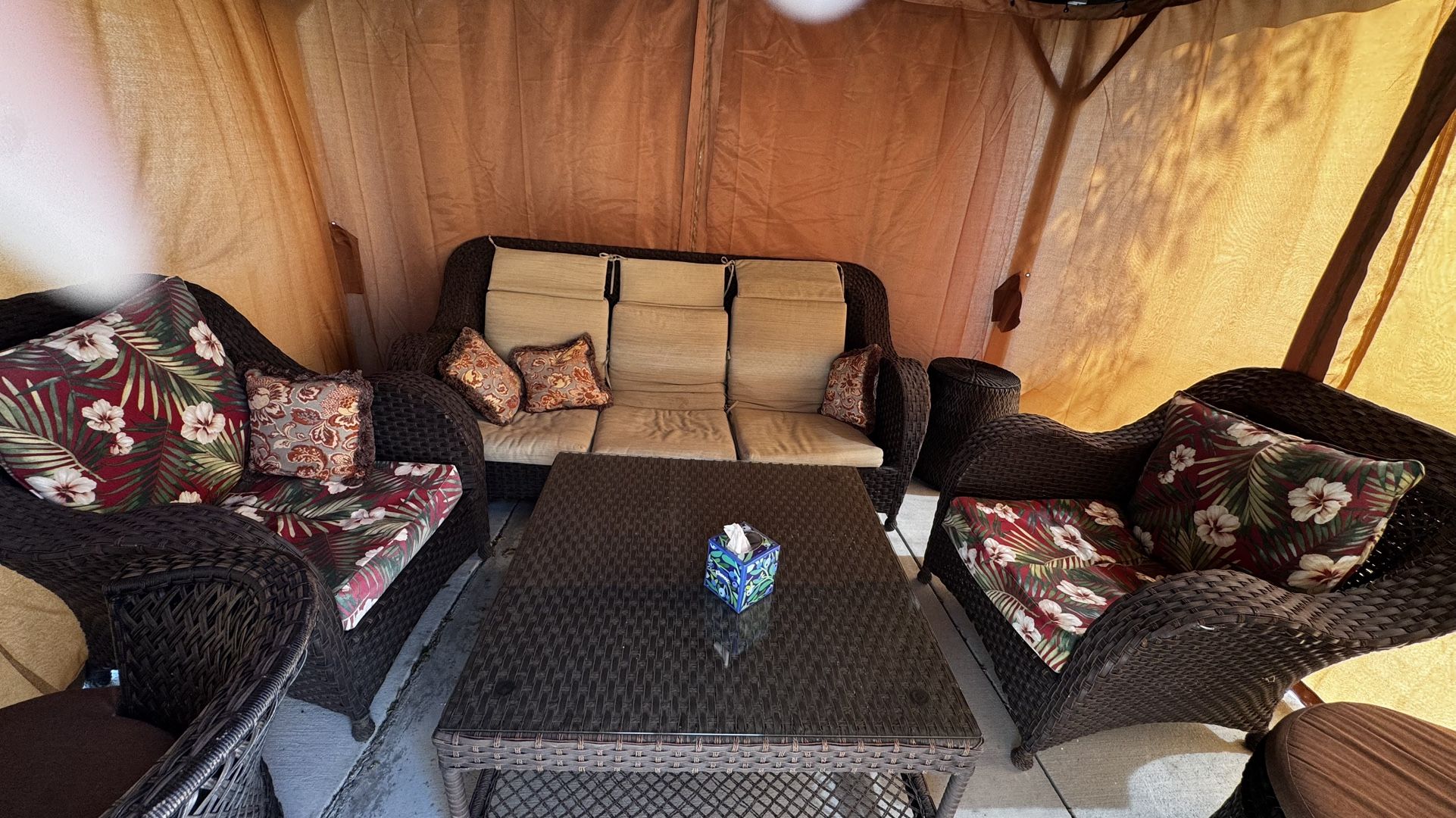 Outdoor Patio Furniture 4 Pieces