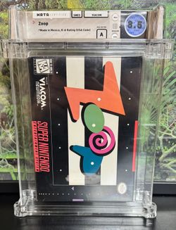 ZOOP SNES SEALED NEW WATA 8.5 A SEAL!!