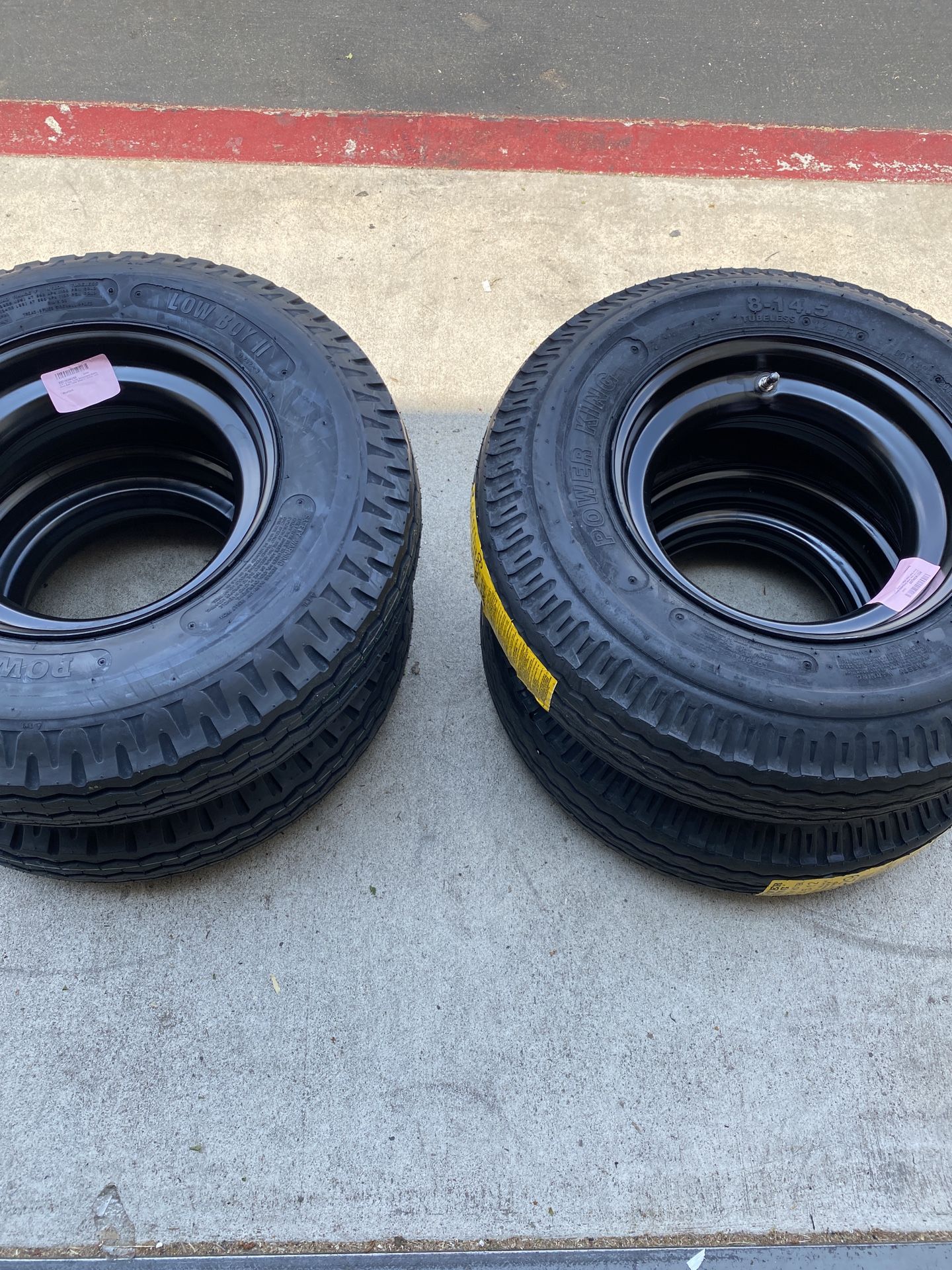 4x 814.5 mobile home tire with 4 rims 430 no bargain price firm for