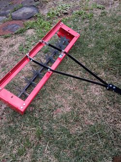 Lawn aerator  for riding mower