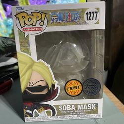 Funko Pop Animation One Piece #1277 Soba Mask Chase Limited Edition Chalice Collectibles Exclusive