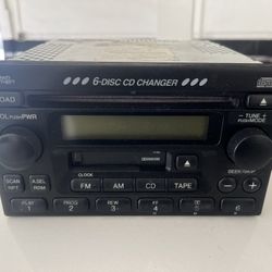 Double Din Radio Oem Honda CR-V 2003