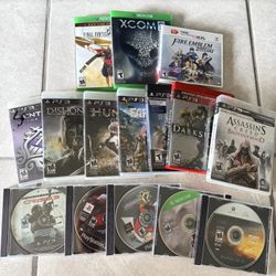 Video game Lot - Xbox, PS3, PS2, 3DS Retro  Please Read