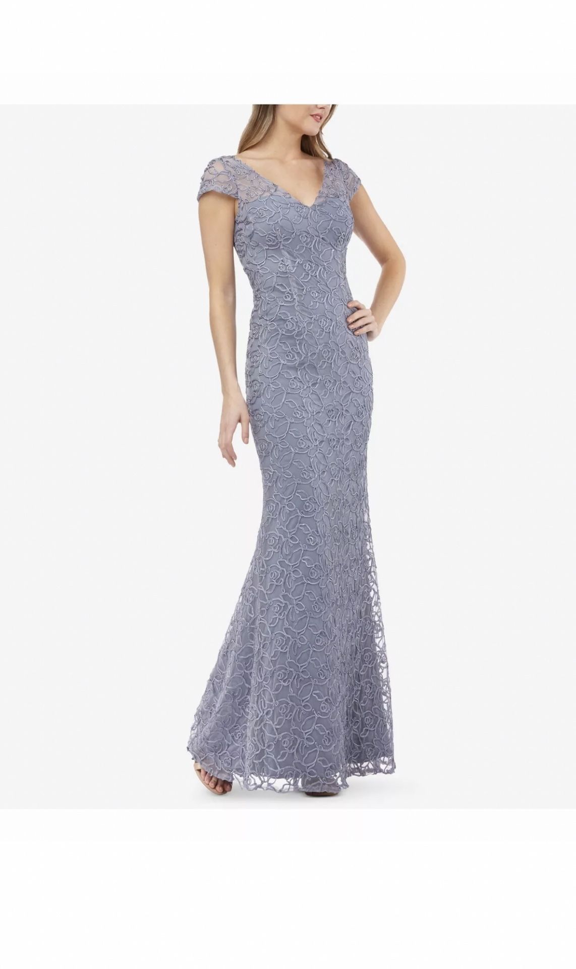 Women’s Formal Dress Size 10 JS Collections Mermaid Gown Prom Bridesmaid NEW