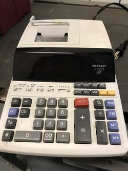 Sharp calculator 1197PIII