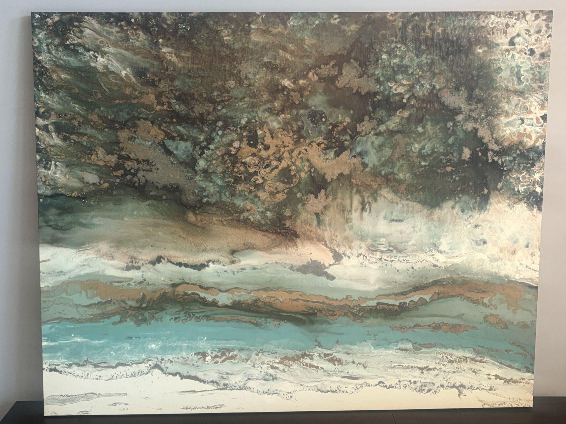 Pier1 Abstract Canvas Painting