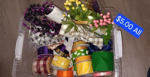 Ribbon Crafts Lot
