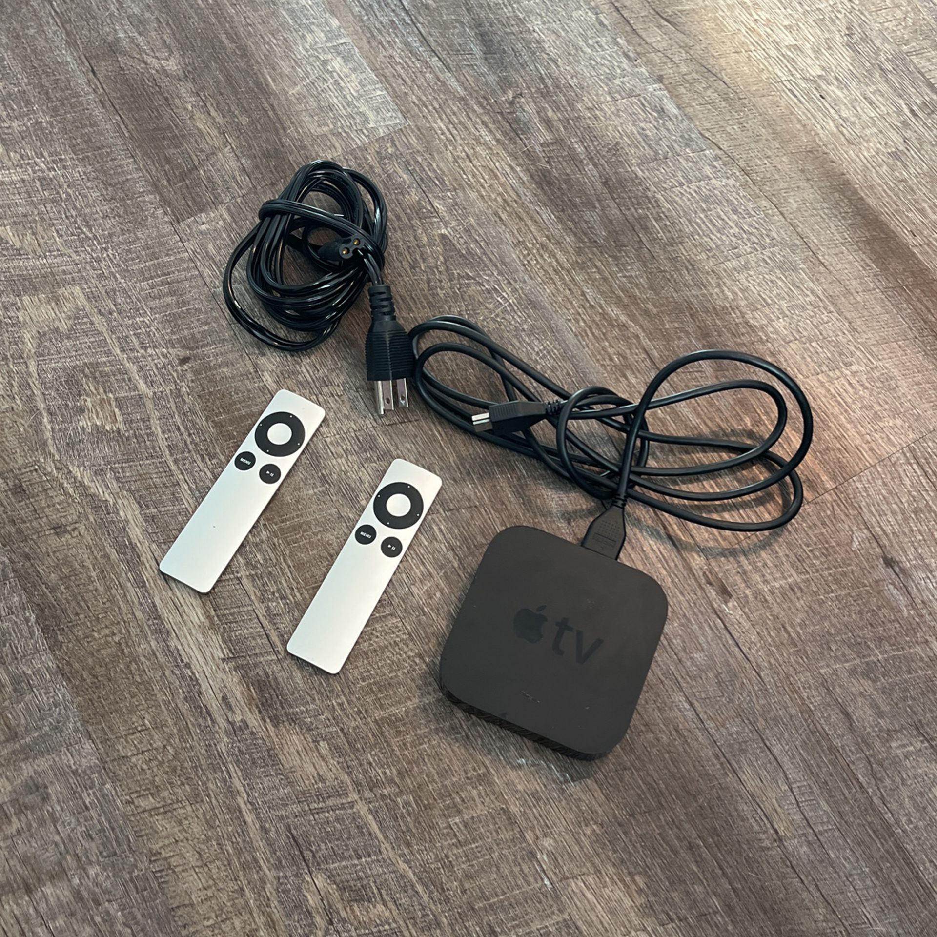 Apple TV With Two Remotes 