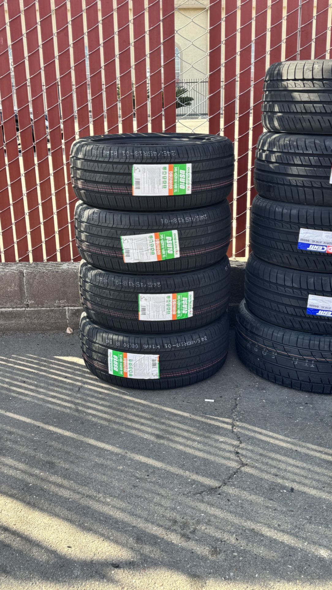 245-45R18 Brand New Tires For Sale With Installing 