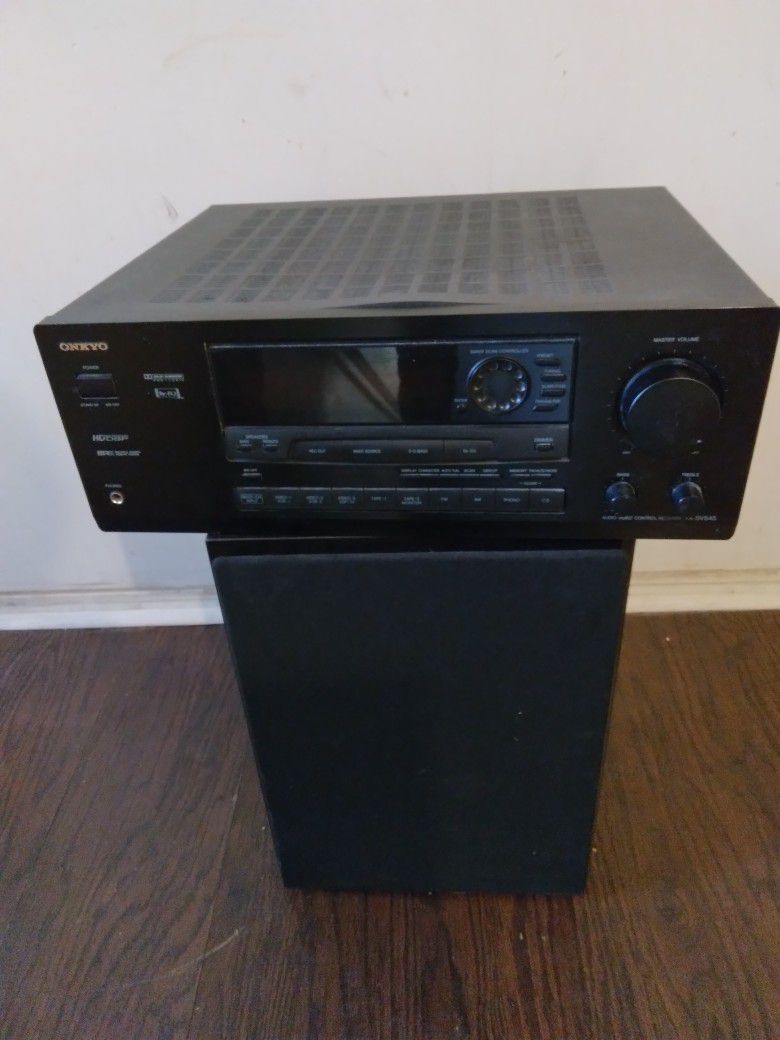 Stereo Onkyo Amp Stereo+subwoofer 60.00