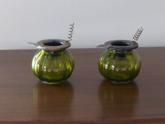 Pumpkin Candle Holders