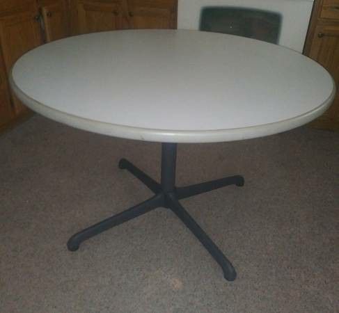 Steelcase Laminate Table for Kitchen/Dining Room 42" w x 28 1/2" tallÂ