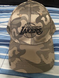 Camouflaged Lakers SnapBack
