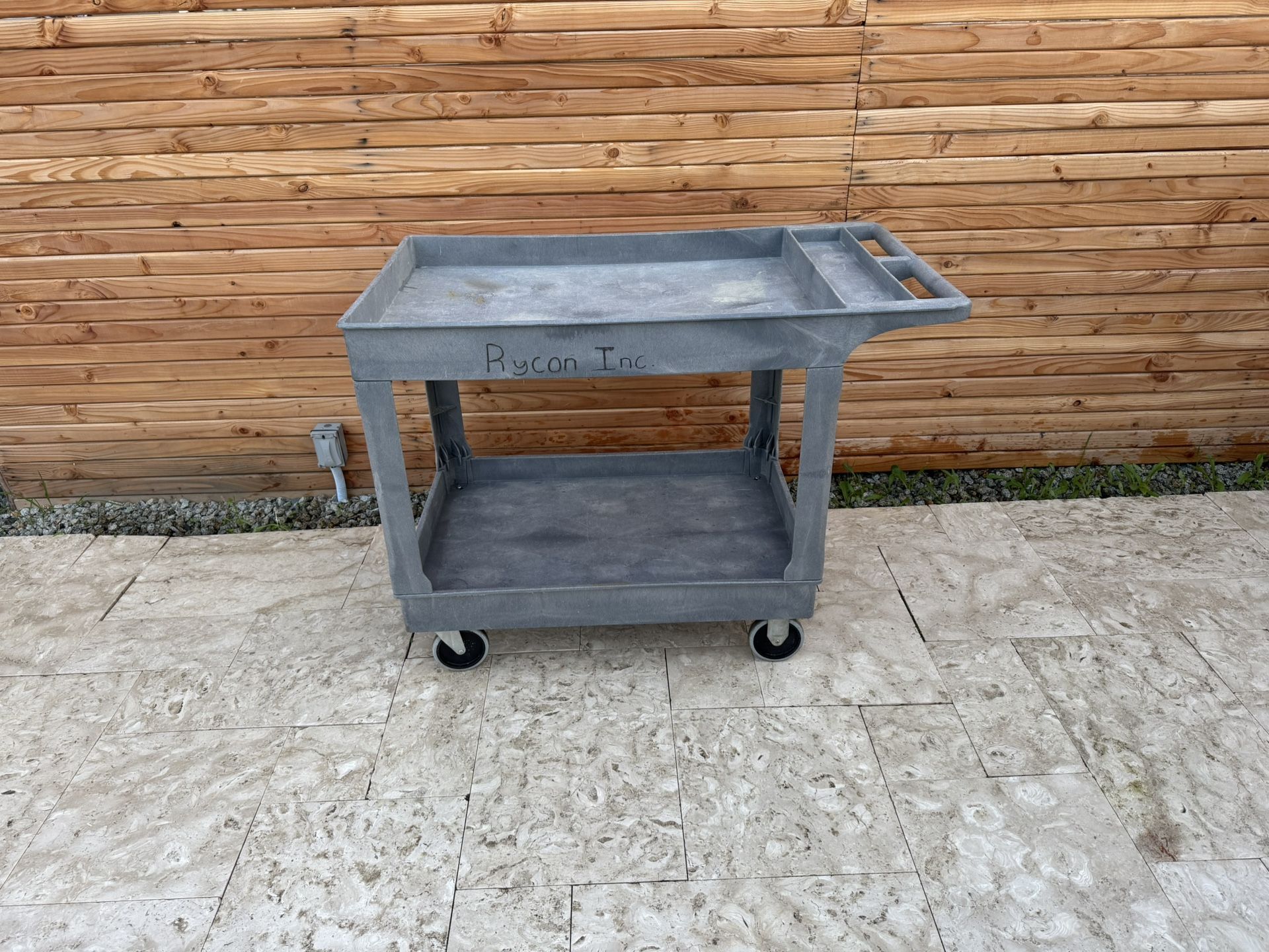 Uline Utility Cart - 45" x 25" x 33", 500 lb Capacity - Excellent Condition