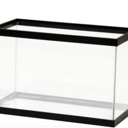 5 Gal Fish Tank And Decorations