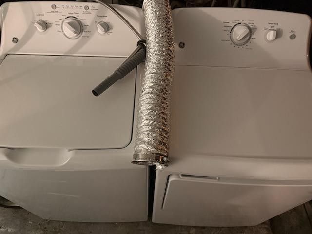 Brand New GE Washer And Gas Dryer 