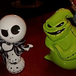 Nightmare Before Christmas New Salt & Pepper Shakers