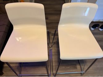 White Bar Stools