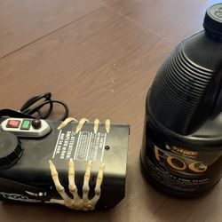 Fog Machine With Liquid Fog