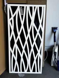 Durable vinyl 2’ x 4’ outdoor decorative panel