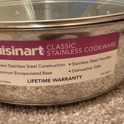 Cuisinart Skillet With Glass Cover