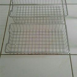 Stainless steel metal shelf
