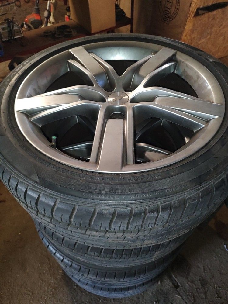 Set Of 20in Rims Brand New With Tires