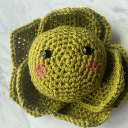 Crochet cabbage plushie