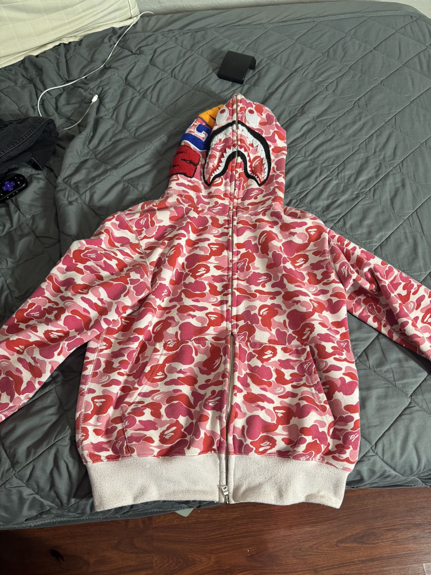 Pink Bape Hoodie