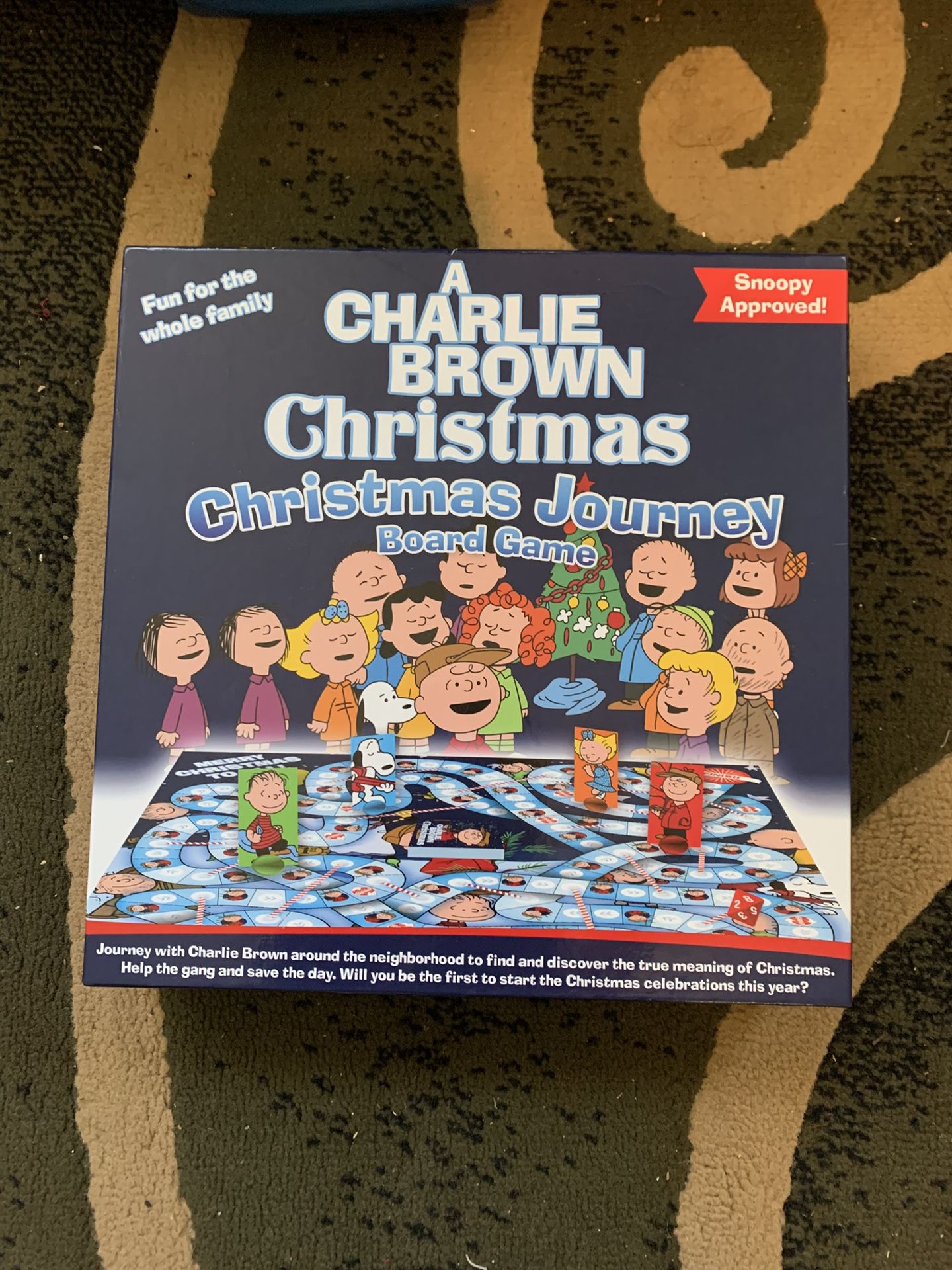 Charlie Brown Christmas board game