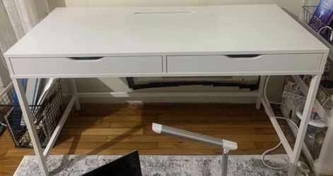 Ikea Alex 2 Drawers White Desk