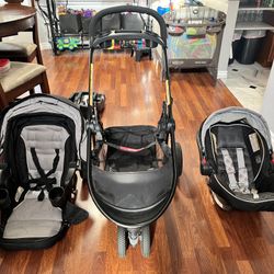 Graco Modes 3 Lite XT Stroller And Car Seat