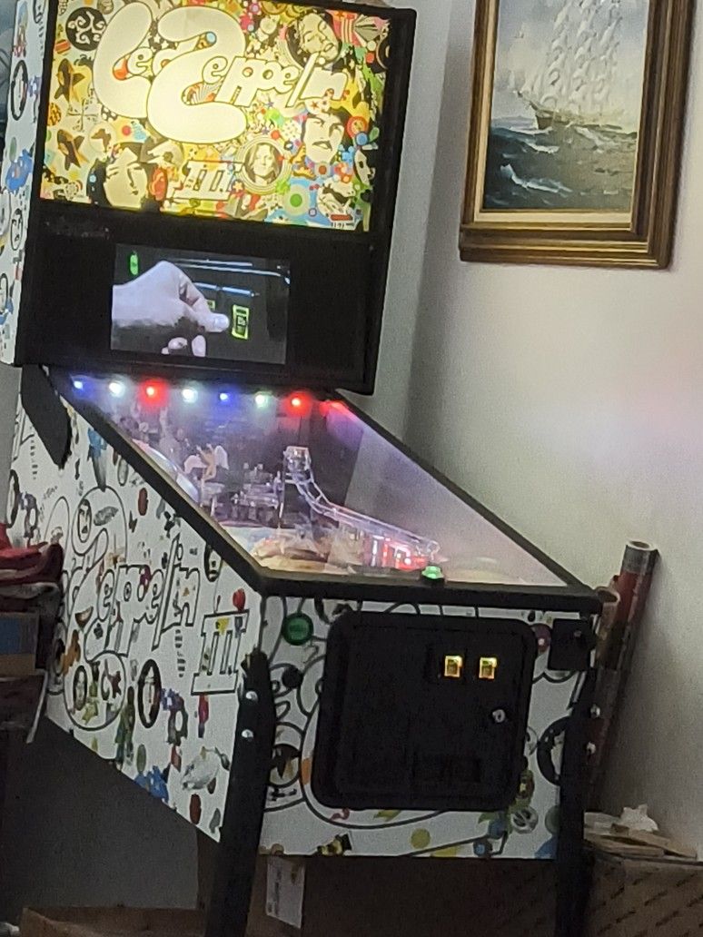 Led Zeppelin III Pro Pinball Machine