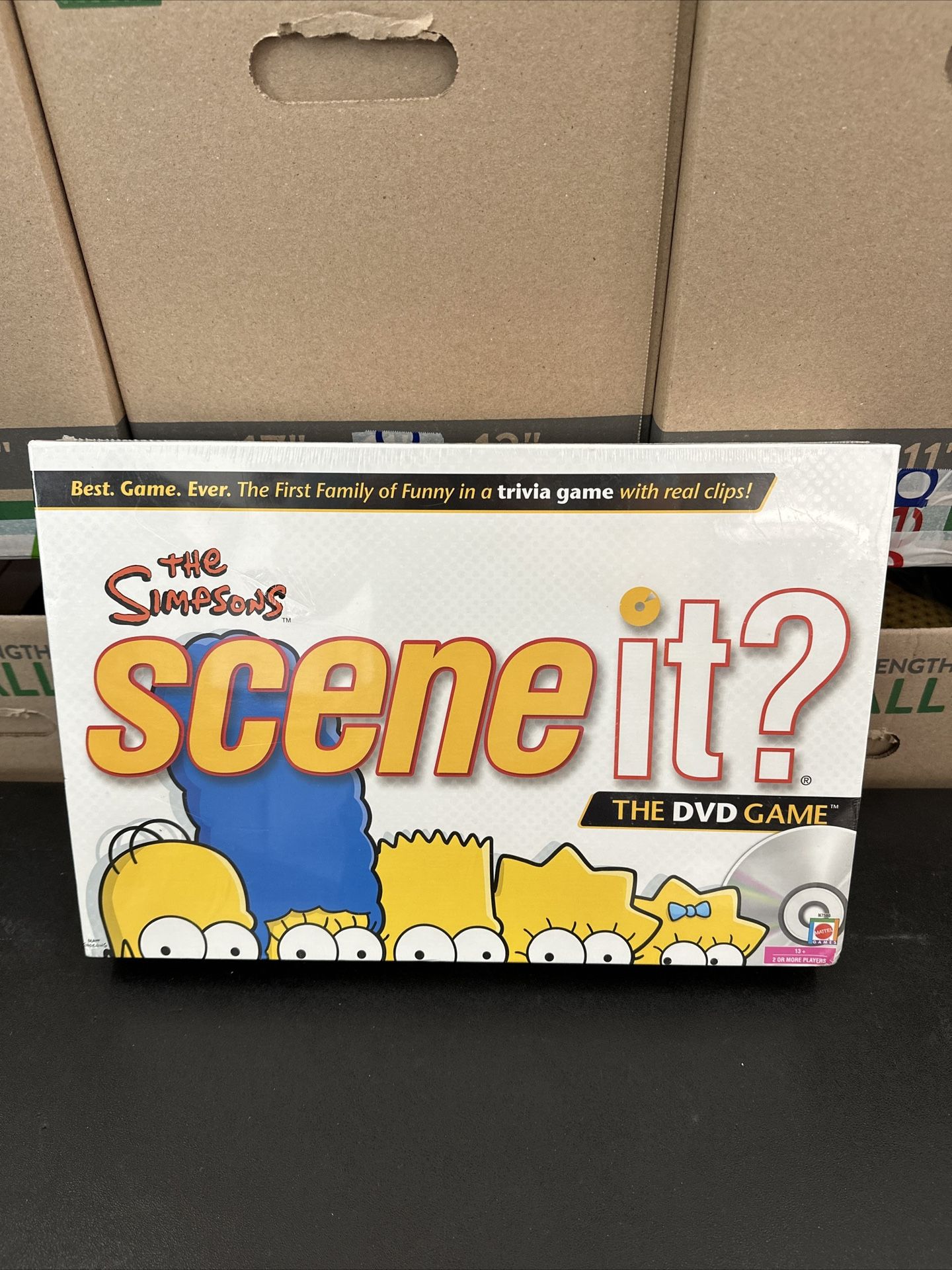 The Simpsons "Scene It?" The DVD Trivia Game for 2 Or More Players - New/Sealed