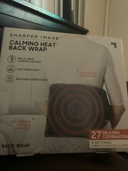 Sharper Image Calming Heat Back Wrap