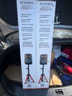 Audiobox Heavy Duty Speaker Stands
