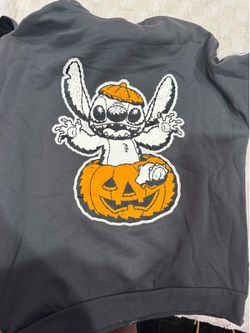 Her Universe Stitch Halloween Zip-Up
