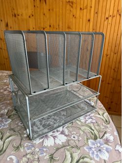 Metal file tray