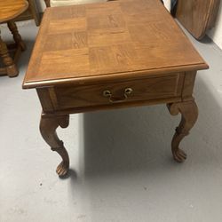 100% Wood End Table