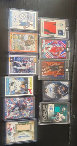 Sports card lot Baseball Basketball Football