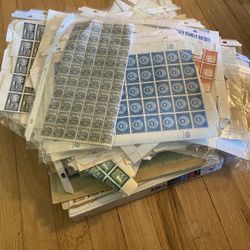Postage Stamp Lot Of Sheets! Over 150 Sheets! Rare 1(contact info removed) Sheets!!!