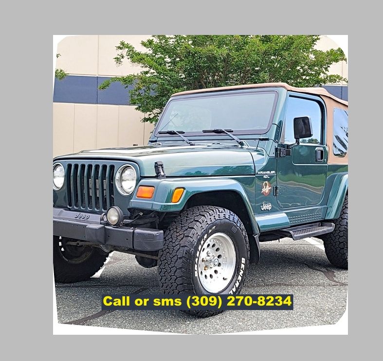 1999 Jeep Wrangler Sahara Clean