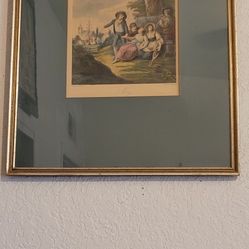 2 Large Vintage Pictures