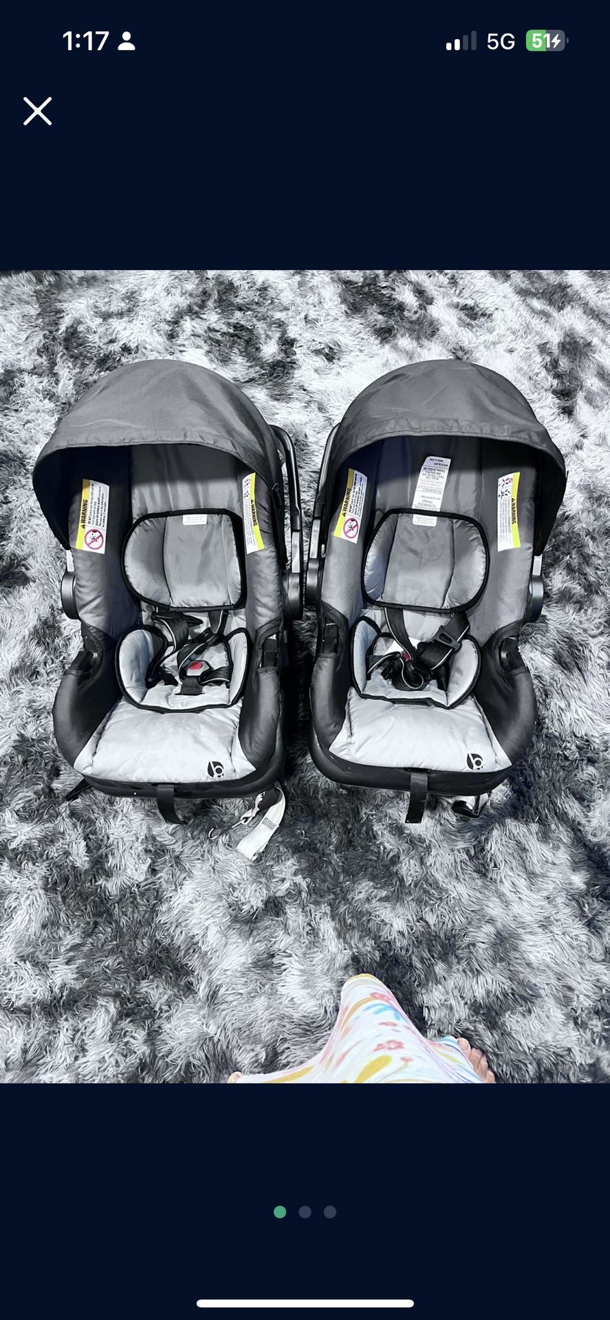 Infant car seats