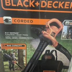 Black & Decker Corded 3 in 1 VacPack
