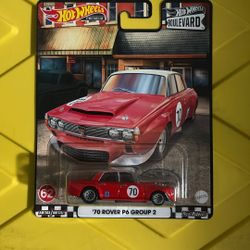 Hot Wheels Premium 70 Rover P6 Group 2 