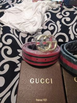 3 Gucci belts for 150
