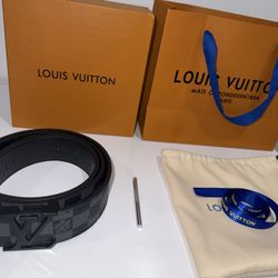LOUIS VUITTON BELT *COMPLETE BUNDLE*