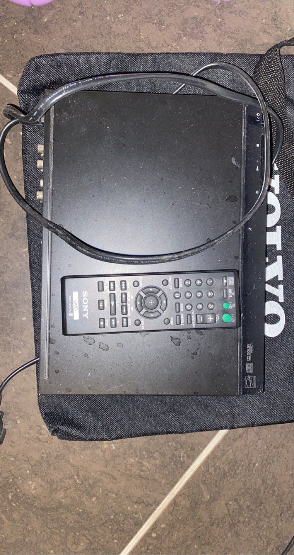 DVD player